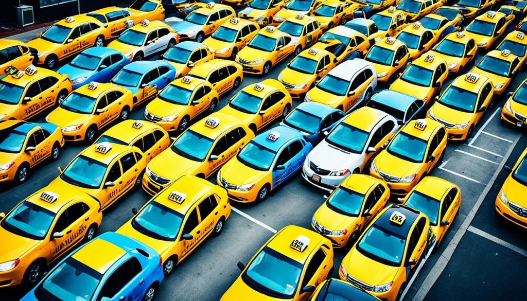 taxi fleet image