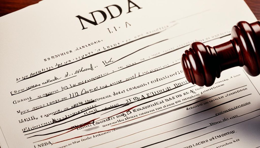 lawsuits for breaking NDA