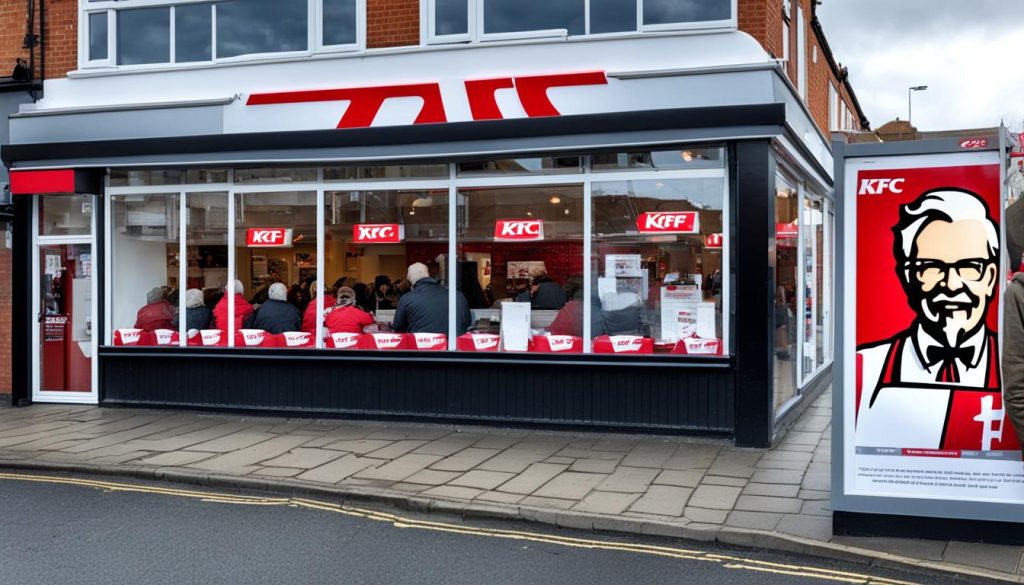 How successful are KFC in the UK?