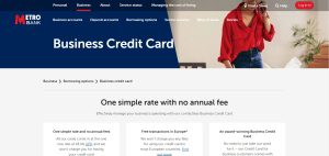 Metro Bank Business Credit Card