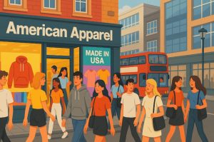 What Led to the Rise of American Apparel in the UK Fashion Scene