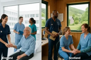 What Are the Key Differences Between NHS Pay Strategies in England and Scotland
